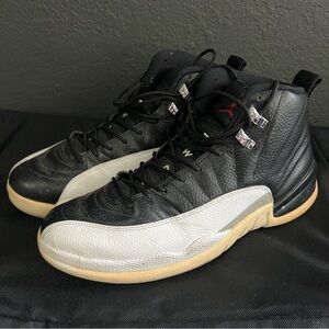 Jordan 12 Retro Playoffs 2012 Men’s Size 10 Black / White / True Red 130690-001